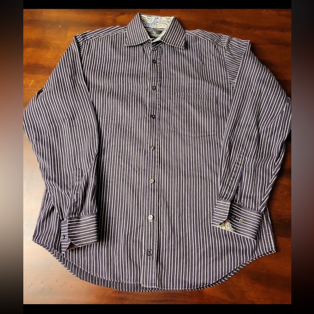 Bugatchi Men’s Button Down Large
